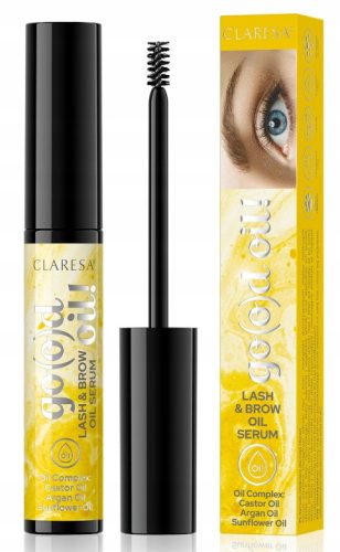  CLARESA GO(O)D OIL ÖLSERUM FÜR WIMPERN UND AUGENBRAUEN Rizinusöl