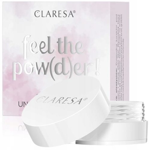  CLARESA FEEL THE POW(D)ER LOOSE EYE POWDER 01 WEISS
