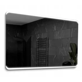  Lichtspiegel 140x80cm Modena Abgerundet