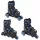  Raven Singer Inlineskates, Größe 37 - 40, Schwarz und Blau