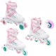  Raven Rosi 28-32 Inline-Skates, weiß und rosa