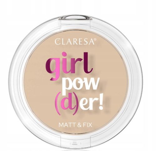  Claresa Girl Puder 02 Naturbeige 12g