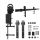 Wandschiebetürsystem 100 cm Tubos 2 m