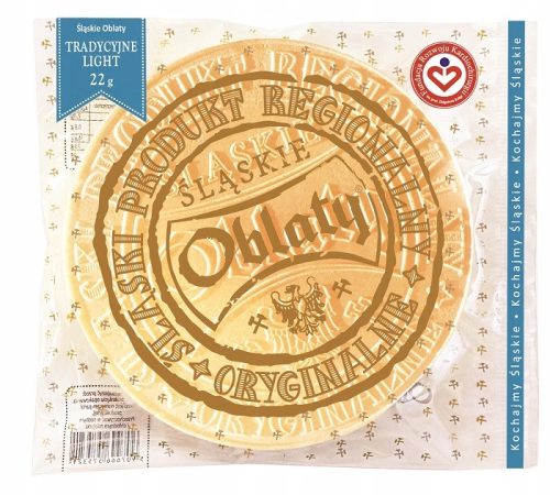 Śląskie Oblaty Tradycjonelle Light - Knusprige Waffeln mit wenig Zucker