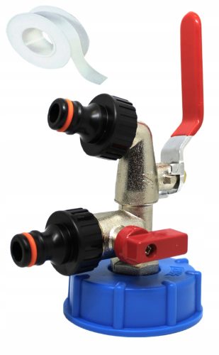  DOPPELKAPPE, VENTIL FÜR MAUZER, ADAPTER 1/2