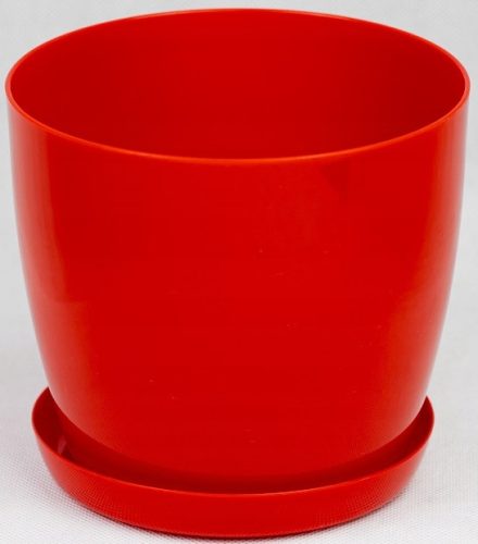  BratGO Blumentopf 28 cm x 28 x 25,1 cm Durchmesser 28 cm Kunststoff in Rottönen