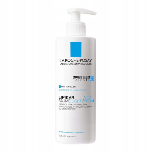 La Roche-Posay Lipikar Baume AP+M Leichter Balsam für trockene und empfindliche Haut, 400 ml