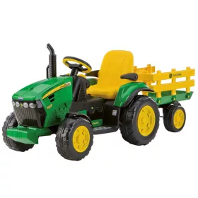  PEG PEREGO JOHN DEERE TRAKTOR MIT 12V BATTERIE