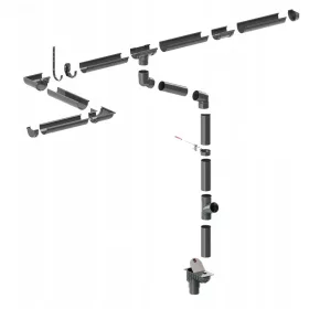 Kroprinne 125 mm braun