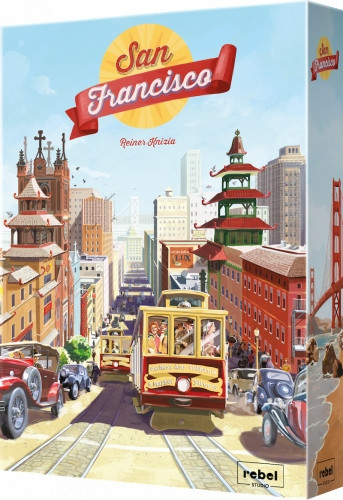  San Francisco Brettspiel (polnische Ausgabe) Rebel