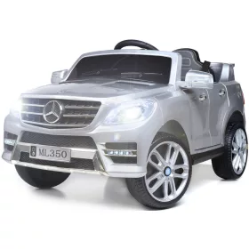  Mercedes-Auto Weiß, Schwarz, Silber