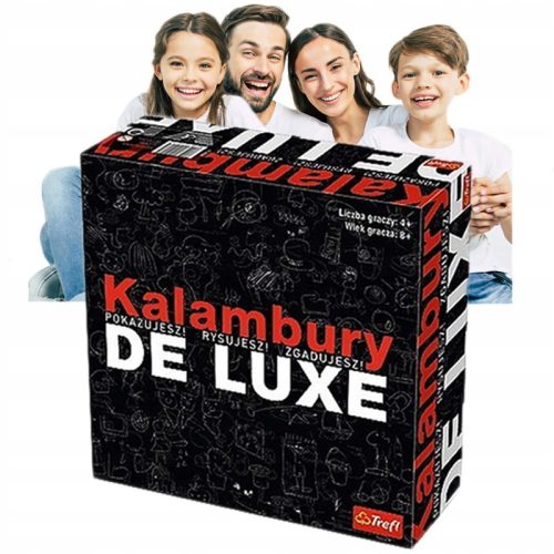  Trefl Brettspiel Family Party Game, Brettspiel für Partys, lustiges Familienspiel, Brettspiel für Kinder, Partyspiel für Partys, lustiges Spaßspiel