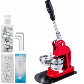 VEVOR Button-Button-Maschine 75mm 500 Stk.