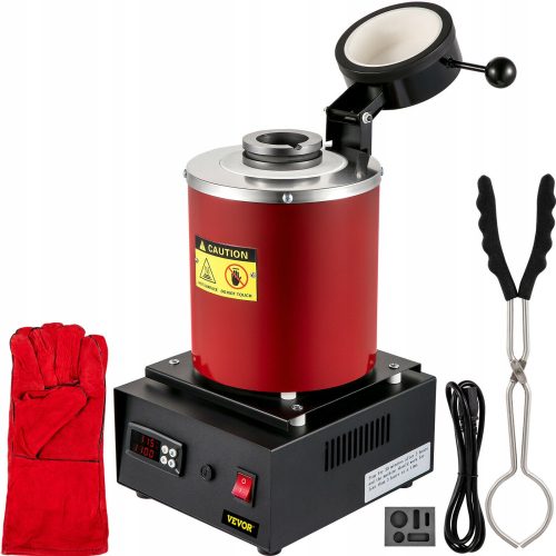 VEVOR Elektrischer Schmelzofen 3 kg 1750 W 220 V