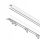 Deckenschienen Gardinenstange, Aluminium-Deckenschiene, MS, 450 cm