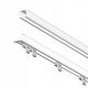 Deckenschienen Gardinenstange, Aluminium-Deckenschiene, MS, 450 cm
