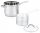  Topf zum Braten von Pommes Frites Kamille KM5852 Silber 3,5 l