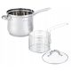  Topf zum Braten von Pommes Frites Kamille KM5852 Silber 3,5 l