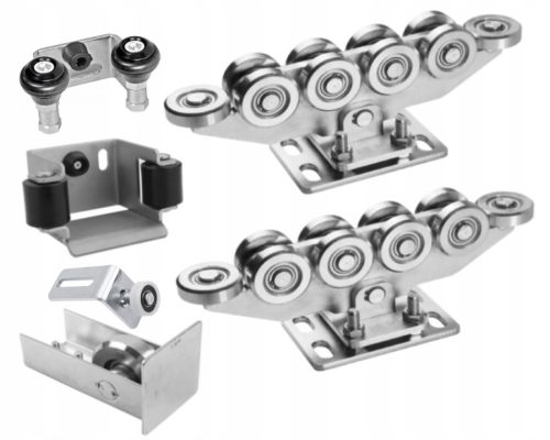 Rollwagen für Schiebetor-Set 80x80