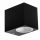  Led-Lux Gartenwandleuchte schwarz GU10 35 W