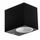  Led-Lux Gartenwandleuchte schwarz GU10 35 W