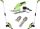 Gartenscheren und Heckenscheren 4garden Akku-Elektroschere 17 cm 7,2 V