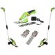 Gartenscheren und Heckenscheren 4garden Akku-Elektroschere 17 cm 7,2 V