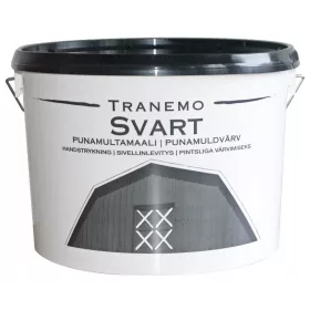 SCHWEDISCHE FARBE FÜR HOLZFASSADEN SCHWARZ 10L