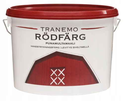 SCHWEDISCHE FARBE FÜR HOLZFASSADEN, ROT, 10L