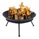  Garten-Feuerstelle, Ständer, XL-Schale, Jagdgrill