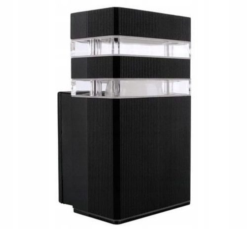  SuperLED Gartenwandleuchte schwarz GU10 10 W