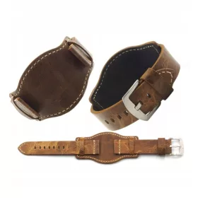  Lederarmband 2in1 Pad TEKLA T-075.03W 20 mm