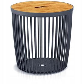    Prosperplast Clubo Couchtisch rund 33,5 x 33,5 x 33 cm mehrfarbig