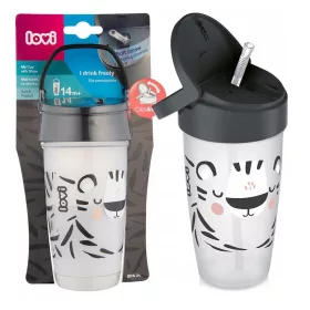  Lovi Junior-Becher mit Strohhalm 350 ml ab 14 Monaten