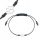  Silbernes Schnurarmband mit einer Hundepfote und einer Katze