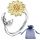  ANTI-STRESS-Fidget-RING GEDREHTE Blume