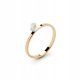  SILBERRING MIT EINER PERLE 4MM MEIN RING