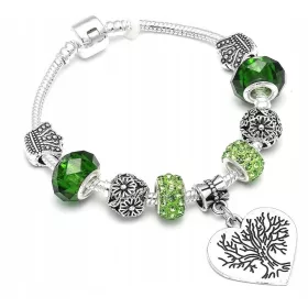  Versilbertes Baumarmband 18 cm 86