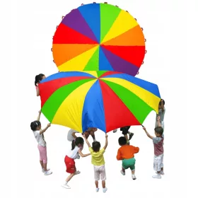  PROFESSIONELLER ANIMATIONSSCHAL 2m FALLSCHIRM + FU