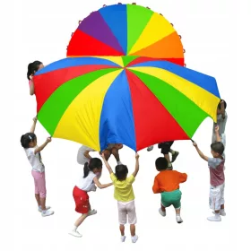  PROFESSIONELLER ANIMATIONSSCHAL 3m FALLSCHIRM + FU