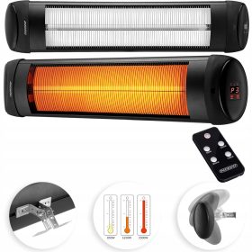  Monzana 2500W Infrarotheizung, schwarz