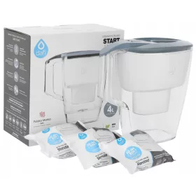  Dafi Start Filterkanne 4 l silber/grau