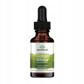    Swanson Health Products Ginkgo Biloba Flüssigextrakt Ginkgo Biloba 29,6 ml