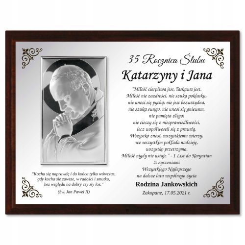  Geschenk zum Hochzeitstag AmicoPrint JXL-21 25 x 20 cm
