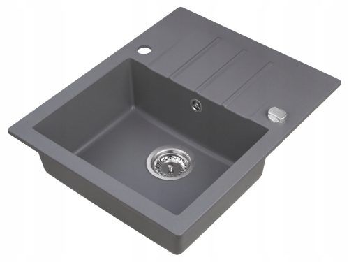 Moderno Annie 20 Einzelbeckenspüle, beiger Granit