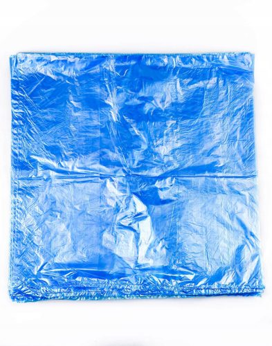 Blaue HDPE-Beutel für E2-Behälter, 1000 Stück.