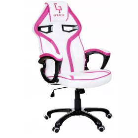  Giosedio GPR212 Gaming-Stuhl, weißes Öko-Leder