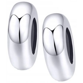  CHARMS-SET 2-tlg. STOPPUHR, 925er Silber