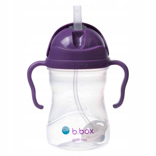  Innovative auslaufsichere B-Box-Flasche mit Strohhalm, 240 ml