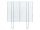 Grillroste Grillrost 50x40cm – VERCHROMT